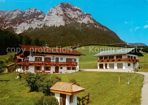 AK / Ansichtskarte  Ramsau__Berchtesgaden Scheffau Lehen 