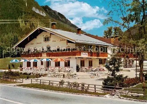 AK / Ansichtskarte  Ramsau__Berchtesgaden Cafe Fremdenheim Haus Baltram 