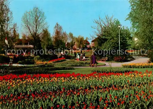 AK / Ansichtskarte  Viernheim Tulpenschau im Tivoli Park Viernheim