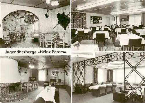 AK / Ansichtskarte  Born_Darss Jugendherberge Heinz Peters Bar Speiseraum Jagdzimmer Klubraum Born_Darss