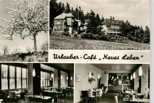 AK / Ansichtskarte  Baerenburg_Sachsen Urlaubeer Cafe Neues Leben Gastraeume Baerenburg Sachsen