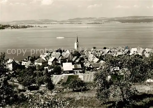 AK / Ansichtskarte  ueberlingen_Bodensee Panorama am Untersee ueberlingen Bodensee