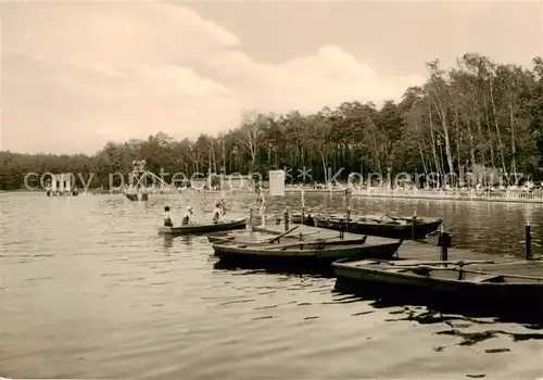 AK / Ansichtskarte  Schmannewitz_Dahlen_Sachsen Waldbad 