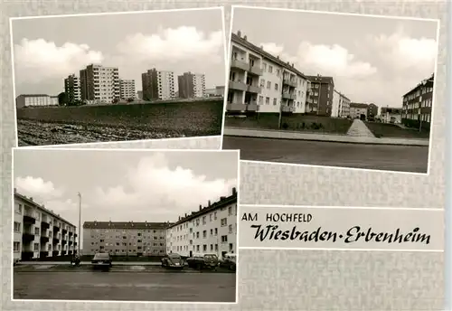 AK / Ansichtskarte  Erbenheim_Wiesbaden Wohnsiedlung Hochhaeuser 