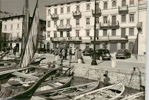 AK / Ansichtskarte  Malcesine_Lago_di_Garda Partie am Hafen Malcesine_Lago_di_Garda