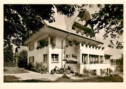 AK / Ansichtskarte  Hinterzarten Pension Haus Reppert im Schwarzwald Hinterzarten