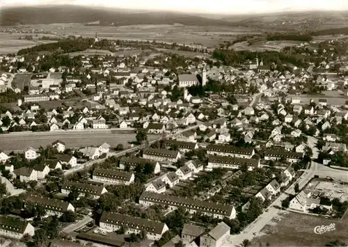 AK / Ansichtskarte  Schwarzenfeld_Oberpfalz Fliegeraufnahme Schwarzenfeld Oberpfalz