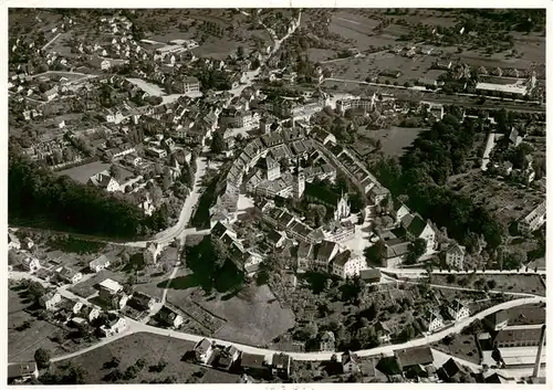 AK / Ansichtskarte  Bischofszell_TG Fliegeraufnahme 