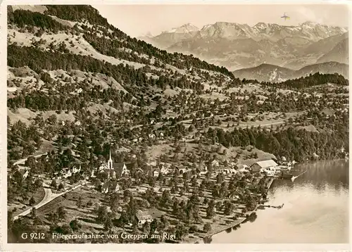 AK / Ansichtskarte  Greppen_LZ Panorama Alpen 