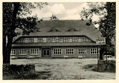 AK / Ansichtskarte  Ollsen_Hanstedt Gasthaus zur Eiche 