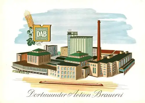 AK / Ansichtskarte  Dortmund Dortmunder Actien Brauerei Illustration Dortmund