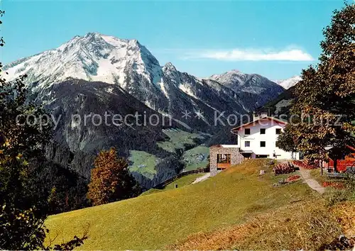 AK / Ansichtskarte  Brandberg__Tirol_AT Berggasthaus Steinerkogel mit Gruenberg 