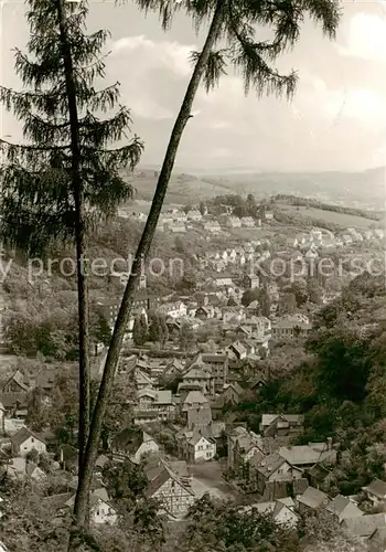 AK / Ansichtskarte  Thal_Ruhla Blick vom Schlossberg Thal_Ruhla