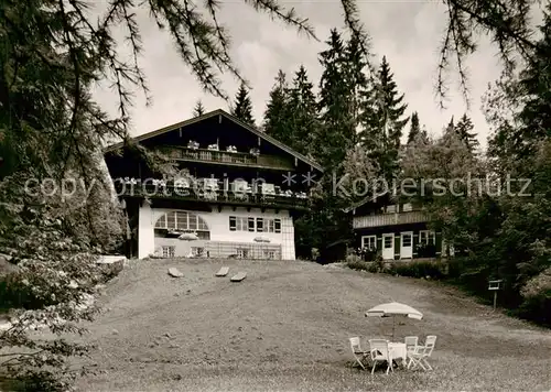 AK / Ansichtskarte  Stanggass_Berchtesgaden Gaestehaus der Vereinigten Krankenversicherungen Stanggass Berchtesgaden