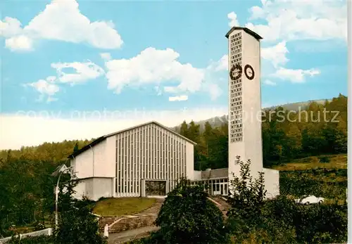 AK / Ansichtskarte  Bad_Bocklet Neue Kirche Bad_Bocklet