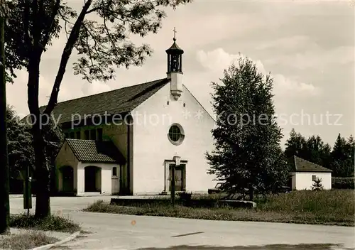 AK / Ansichtskarte  Grosshesselohe_Isartal Kirche Grosshesselohe Isartal