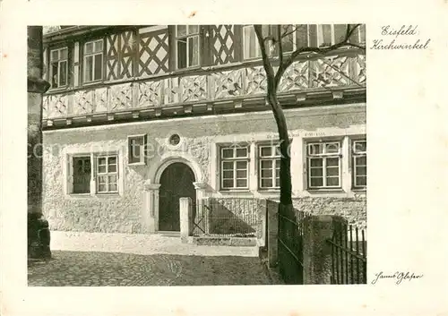 AK / Ansichtskarte  Eisfeld_Thueringen Kirchwinkel 
