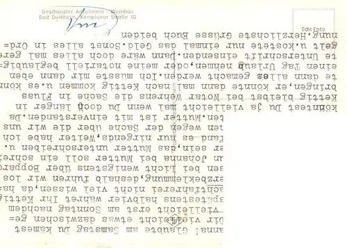 AK / Ansichtskarte  Bad_Duerkheim Weinbau Geschwister Anselmann Weinkeller Bad_Duerkheim