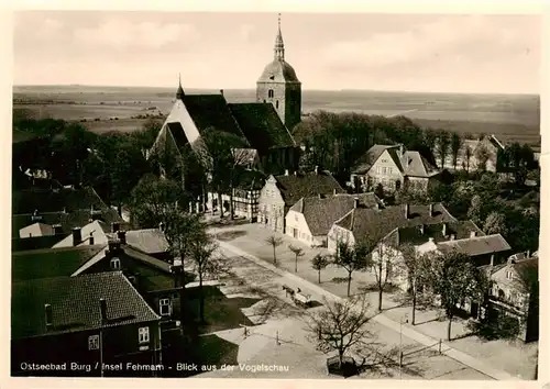 AK / Ansichtskarte  Burg__Fehmarn Panorama 