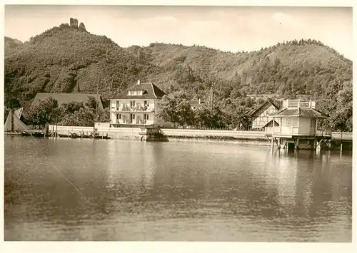 AK / Ansichtskarte  Bodman-Ludwigshafen_Bodensee Fremdenheim Eschenbacher Ellensohn 