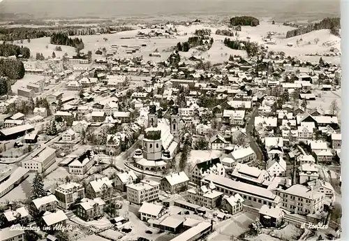 AK / Ansichtskarte  Lindenberg_Allgaeu Fliegeraufnahme Lindenberg Allgaeu