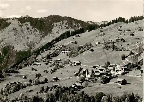 AK / Ansichtskarte  Pany-Luzein_GR Sommer und Winterkurort Panorama 