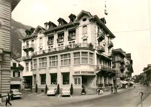 AK / Ansichtskarte  Interlaken_BE Hotel Oberland Interlaken_BE