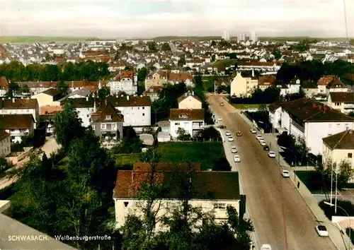 AK / Ansichtskarte  Schwabach Weissenburgerstrasse Schwabach