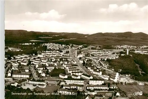 AK / Ansichtskarte  Sennestadt_Bielefeld Fliegeraufnahme 