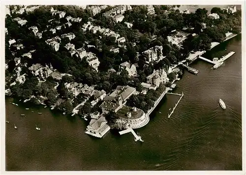 AK / Ansichtskarte  Hamburg Uhlenhorster Faehrhaus Fliegeraufnahme Hamburg