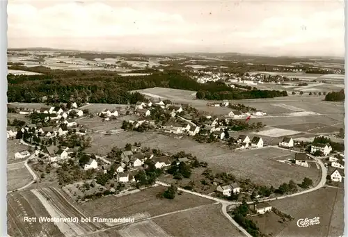 AK / Ansichtskarte  Rott_Westerwald Fliegeraufnahme Rott_Westerwald