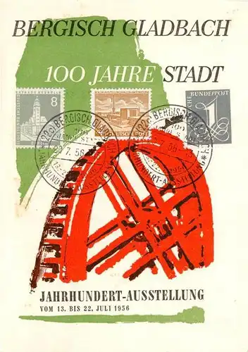 AK / Ansichtskarte  Bergisch-Gladbach Jahrhundert Ausstellung 1956 