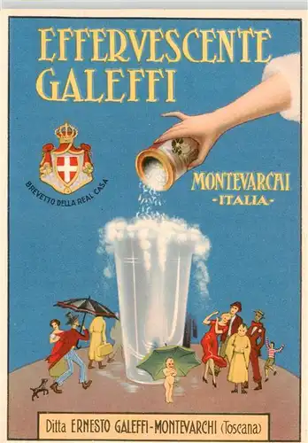 AK / Ansichtskarte  Montevarchi_Toscana_IT Effervescente Galeffi 