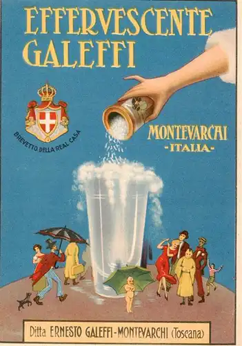 AK / Ansichtskarte  Montevarchi_Toscana_IT Effervescente Galeffi 