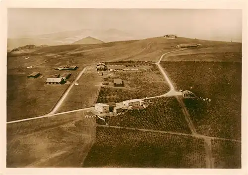 AK / Ansichtskarte 73869105 Wasserkuppe_Rhoen mit Fliegerlager Fliegerschule Berggasthof und Hotel Deutscher Flieger Wasserkuppe Rhoen