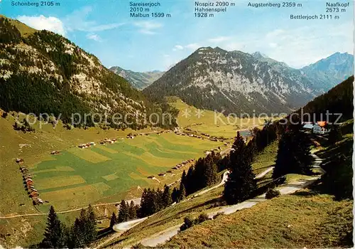 AK / Ansichtskarte  Steg_Liechtenstein Panorama Steg_Liechtenstein