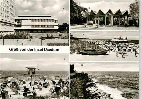 AK / Ansichtskarte  Usedom Ostseebaeder Zinnowitz Bansin Heringsdorf Ahlbeck Koserow Usedom