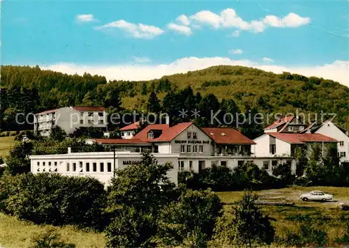 AK / Ansichtskarte 73869191 Bad_Endbach Kneipp Bad mit Haus Hinterland und Massageschule Bad_Endbach