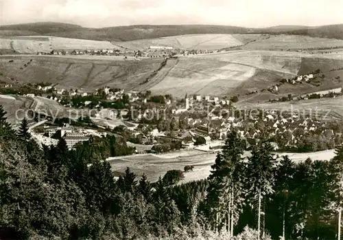 AK / Ansichtskarte  Oberwiesenthal_Erzgebirge Blick vom Fichtelberg Oberwiesenthal Erzgebirge