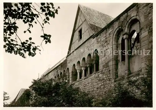 AK / Ansichtskarte 73869215 Wimpfen_Bad_Neckar Hohenstaufische Kaiserpfalz Saalbau 