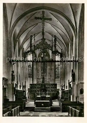 AK / Ansichtskarte  Salzwedel Marienkirche Inneres Salzwedel