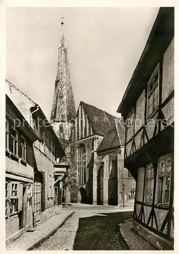 AK / Ansichtskarte  Salzwedel Marienkirche Querschiff Salzwedel