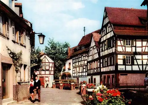 AK / Ansichtskarte  Annweiler_Trifels Wassergasse Das Muehlrad Annweiler_Trifels