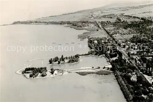 AK / Ansichtskarte  Plattensee_Balatonrol_HU Fliegeraufnahme 