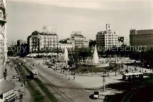 AK / Ansichtskarte  Barcelona_Cataluna Plazade Cataluna Barcelona Cataluna