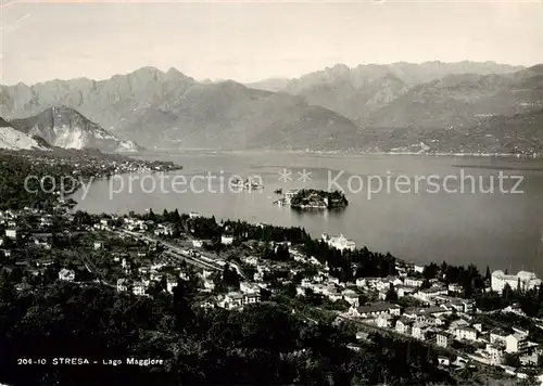 AK / Ansichtskarte  Stresa_Borromeo_Lago_Maggiore_IT Lago Maggiore Panorama 