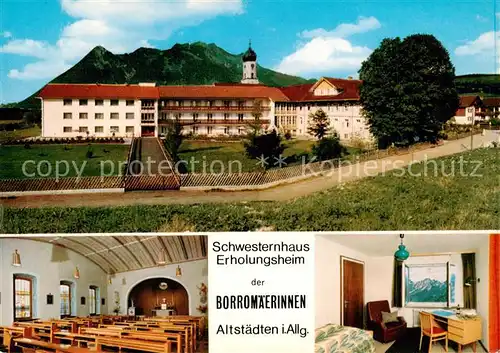 AK / Ansichtskarte  Altstaedten_Allgaeu Schwesternhaus und Erholungsheim der Borromaeerinnen Altstaedten_Allgaeu