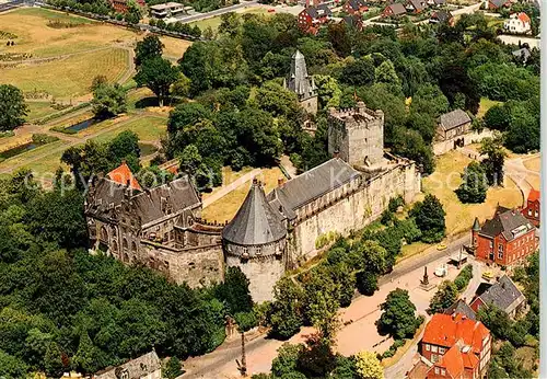 AK / Ansichtskarte  Bad_Bentheim Schloss Fliegeraufnahme Bad_Bentheim