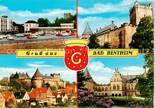 AK / Ansichtskarte  Bad_Bentheim Hotel Grossfeld Am Schlosspark Schloss Bad_Bentheim