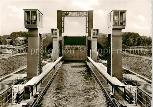 AK / Ansichtskarte  Henrichenburg Neues Schiffshebewerk Henrichenburg